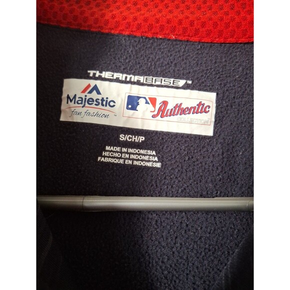 MLB Atlanta Braves Majestic Therma Base Jacket Size S Women's Authentic - Picture 3 of 7